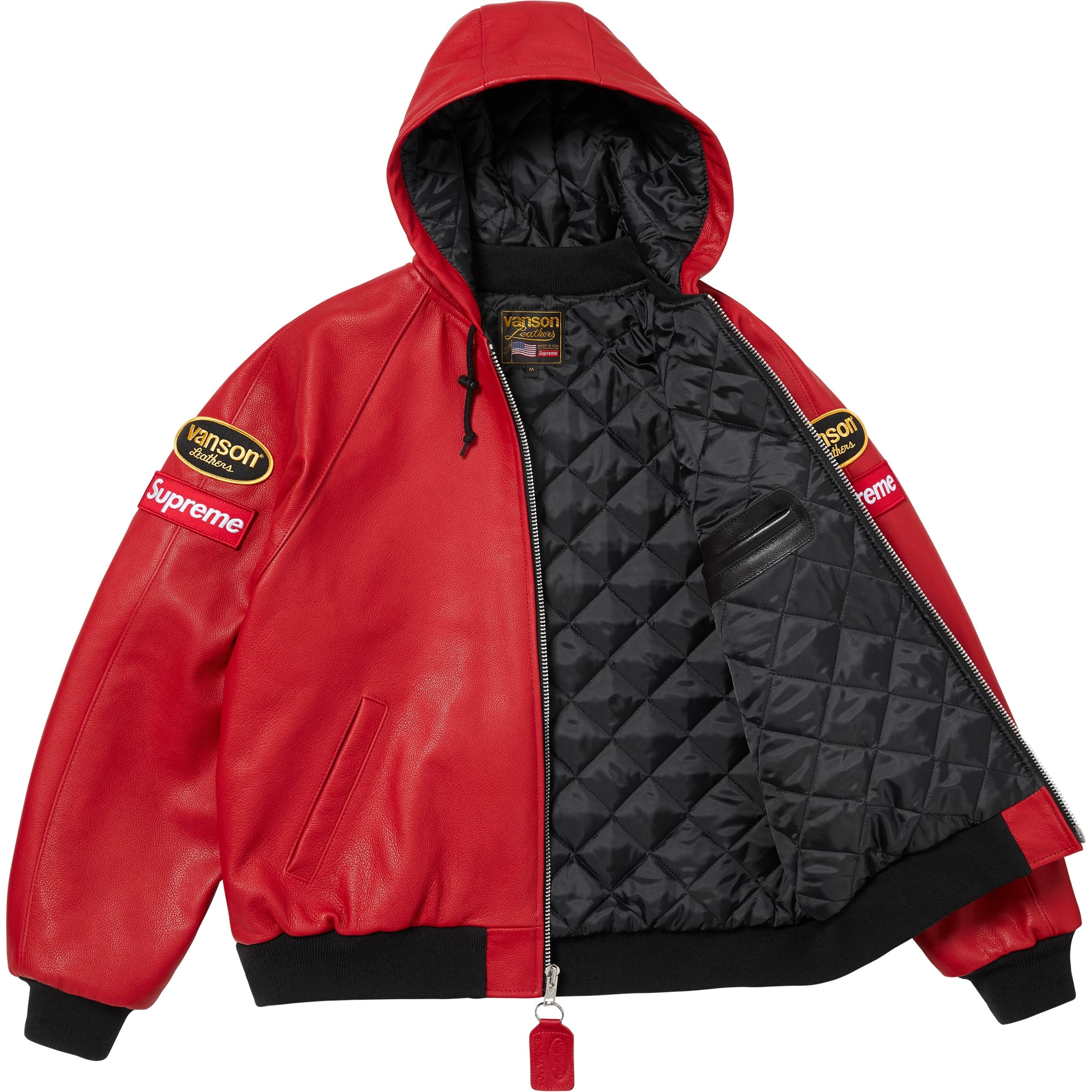 Supreme®/Vanson Leathers® Hooded Work Jacket view 17